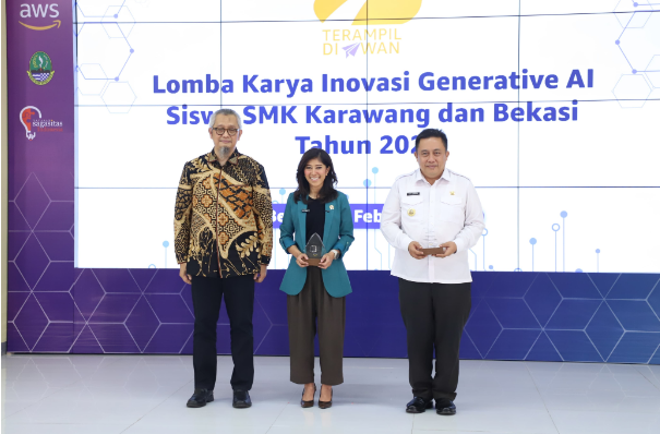 Diskominfosantik Dukung Lomba Inovasi Generatif AI Siswa SMK Kabupaten Bekasi – Karawang