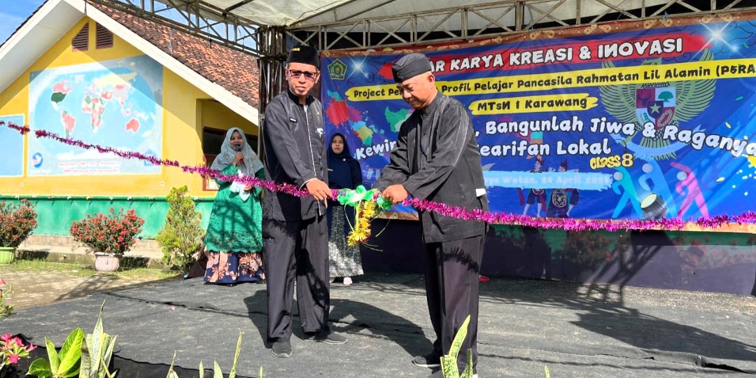 MTsN 1 Karawang Cilamaya Wetan Sukses Gelar Karya P5RA, Tampilkan Kreasi dan Inovasi Siswa