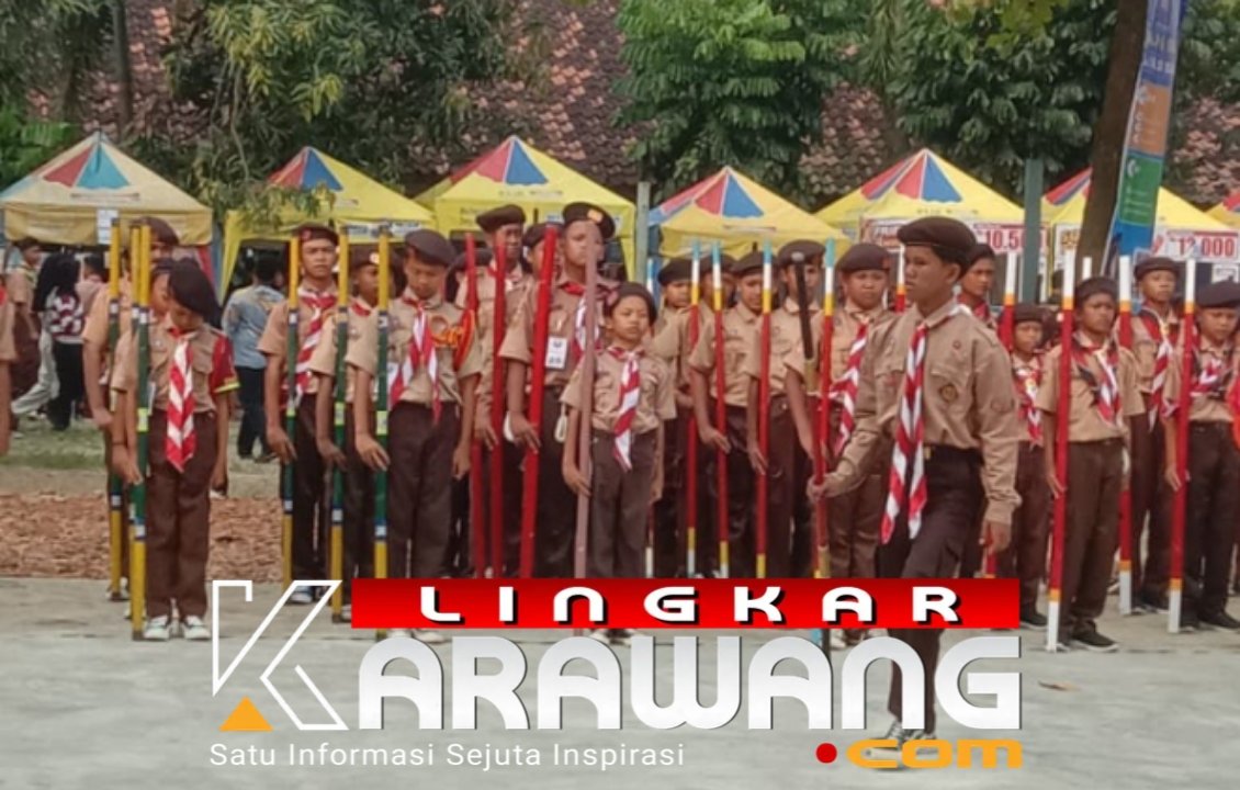 Siswa SDN 2 Mekarasih Banyusari Ikuti Lomba Galang Pramuka Sapratsi 1 Tahun 2025