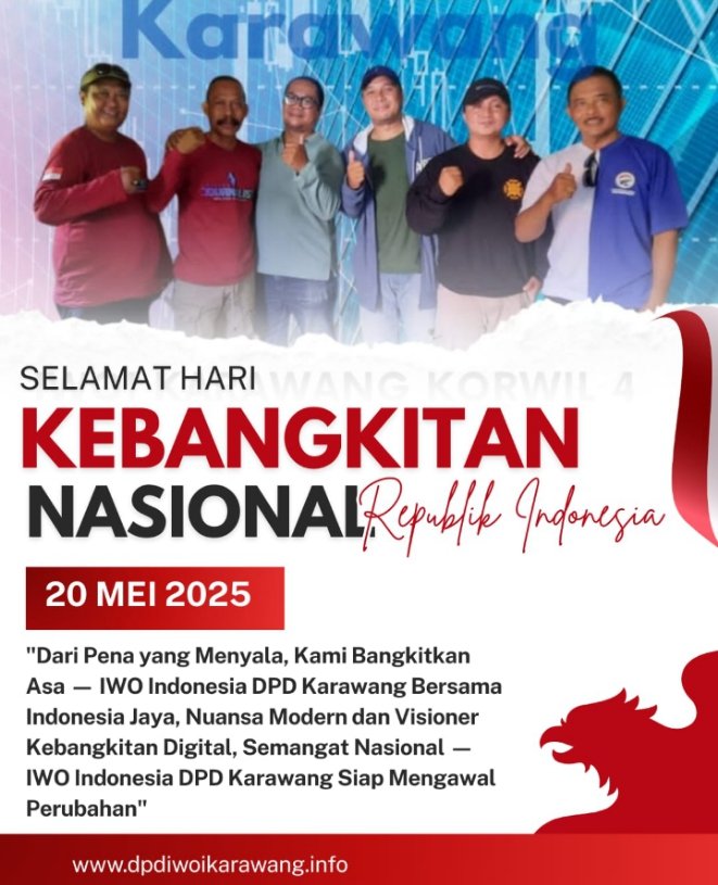 Hari Kebangkitan Nasional, IWOI Karawang Serukan Perlawanan Terhadap Jurnalisme Abal-Abal