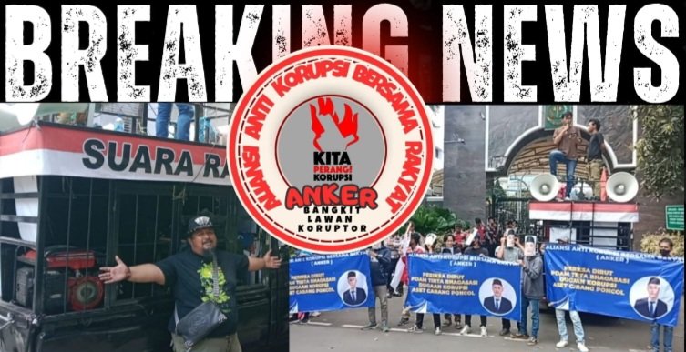 Dianggap Korupsi, ANGKER Berunjukrasa Di Kejagung, Tangkap Reza Lutfi Hasan Dirut Perumda Tirta Bhagasasi