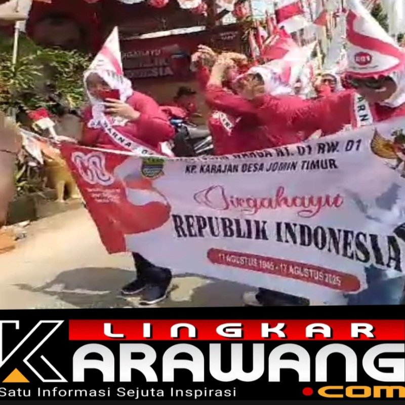 Kemeriahan Pawai Karnaval Desa Jomin Timur, Ratusan Warga Tumpah Ruah di Jalanan
