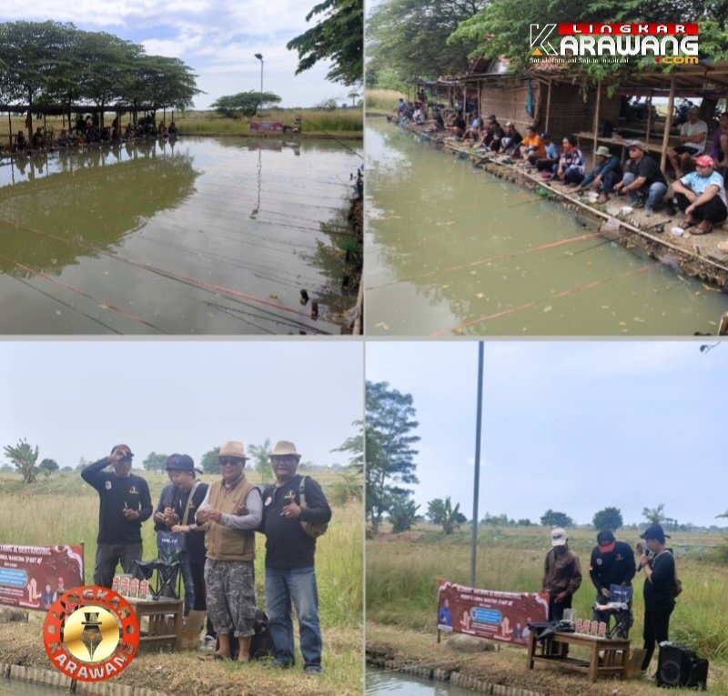 HUT RI ke-80 di Majalengka Semakin Semarak, IWO Indonesia Gelar Lomba Mancing