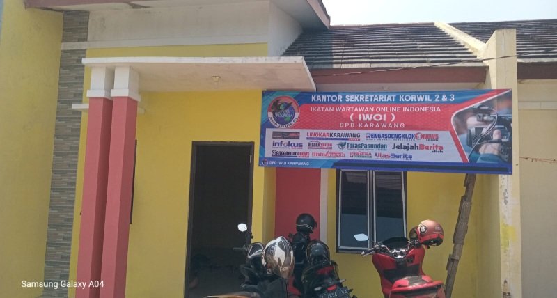 Sekretariat Baru IWOI Korwil Utara Jadi Simbol Kebersamaan Insan Pers Karawang