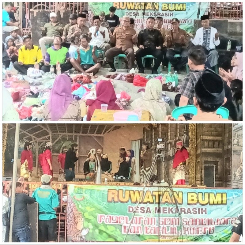 Pj Kades Mekarasih Banyusari Yasser Arapat Apresiasi Warga, Ruwatan Bumi Pererat Persatuan Jelang Pilkades 2026Â