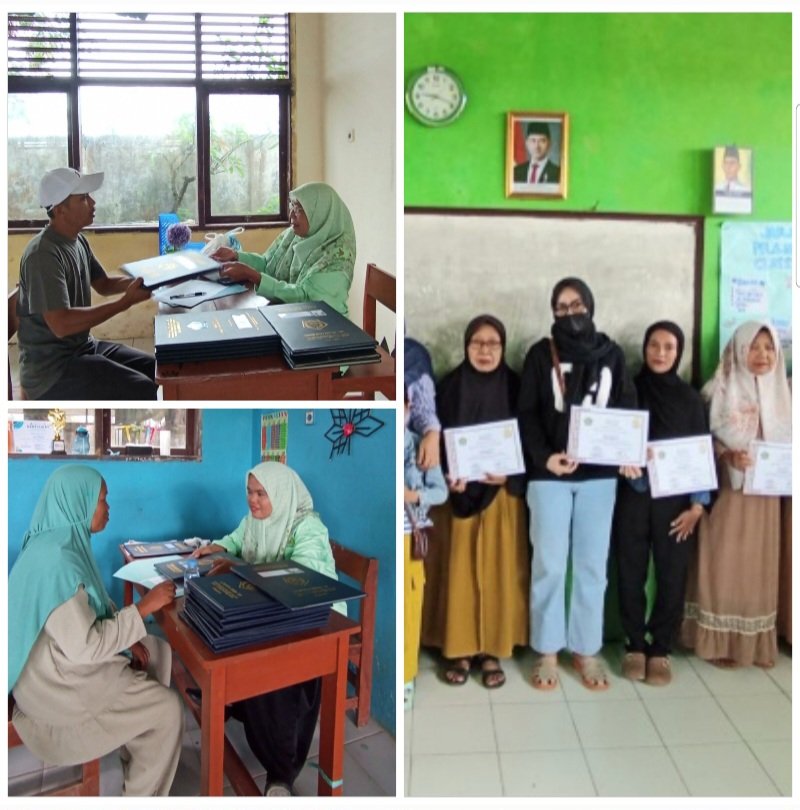 Ratusan Orang Tua Siswa Padati MTsN 1 Karawang, Ambil Laporan Hasil Belajar Semester Ganjil