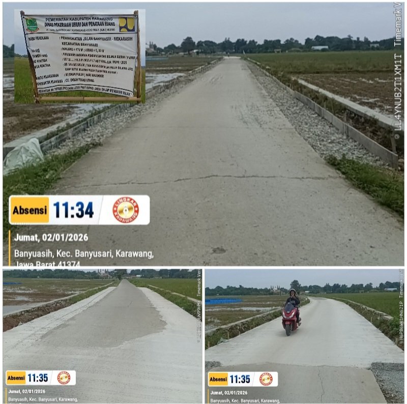 Pekerjaan Peningkatan Jalan Banyuasih–Mekarasih Banyusari Karawang Dipertanyakan, Warga Soroti Proyek Diduga Mangkrak