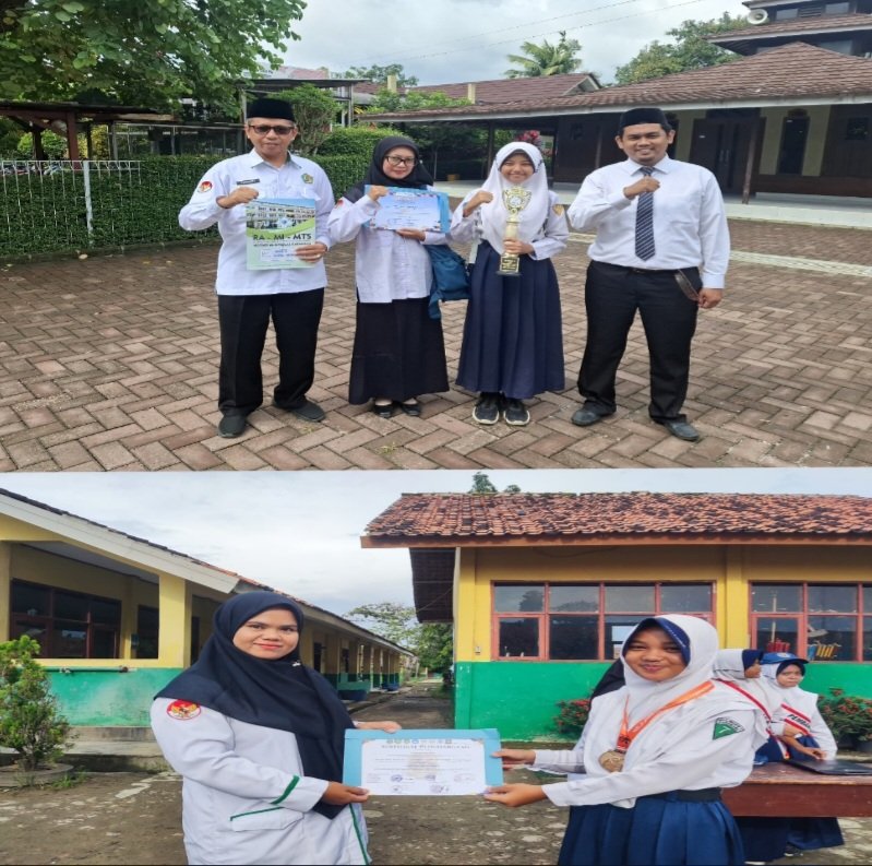 Dua Siswi MTs Negeri 1 Karawang Sabet Juara I di Ajang FESTIQLAL 2026