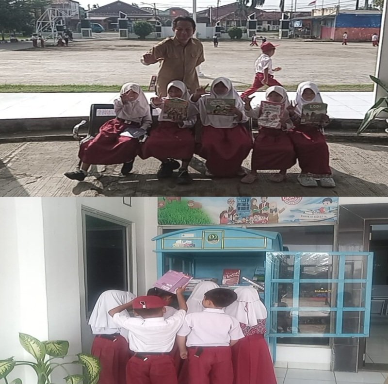 Kolaborasi Sekolah dan Kolecer, Literasi dan Olahraga Disatukan di Cilamaya Wetan