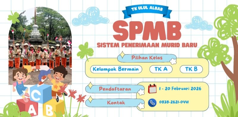 TK Ulul Albab Nangerang Wanayasa Purwakarta Resmi Buka SPMB Tahun Ajaran 2026/2027