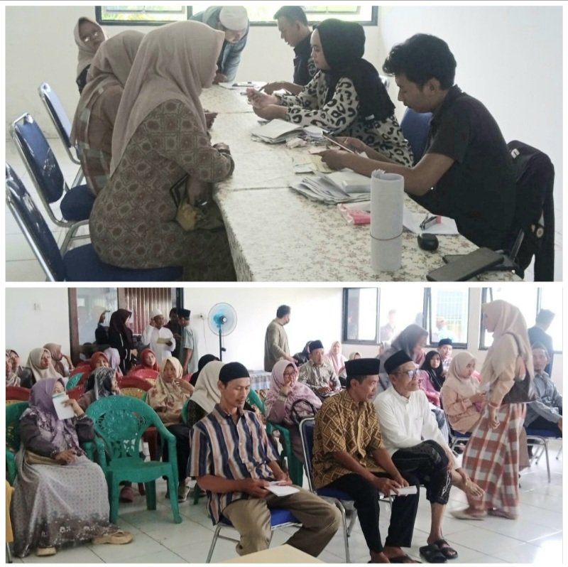 Bantuan Sosial Pemkab Karawang Sasar Guru Ngaji dan Penggiat Keagamaan di 12 Desa se Kecamatan Banyusari