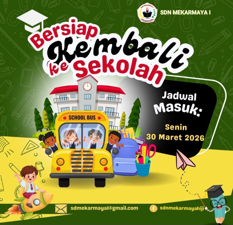 Kepala SDN Mekarmaya 1 Pastikan Kesiapan Sekolah Sambut Peserta Didik
