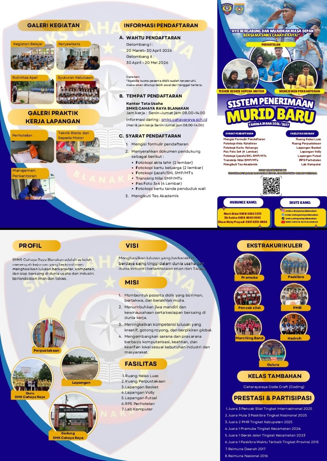 SMKS Cahaya Raya Blanakan Buka SPMB 2026/2027, Siapkan Lulusan Kompeten dan Berdaya Saing Industri