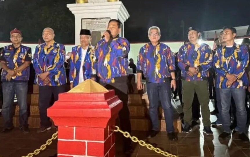 Napak Tilas HUT ke-19, Laskar NKRI Sambangi Tugu Proklamasi hingga Monumen Rawagede