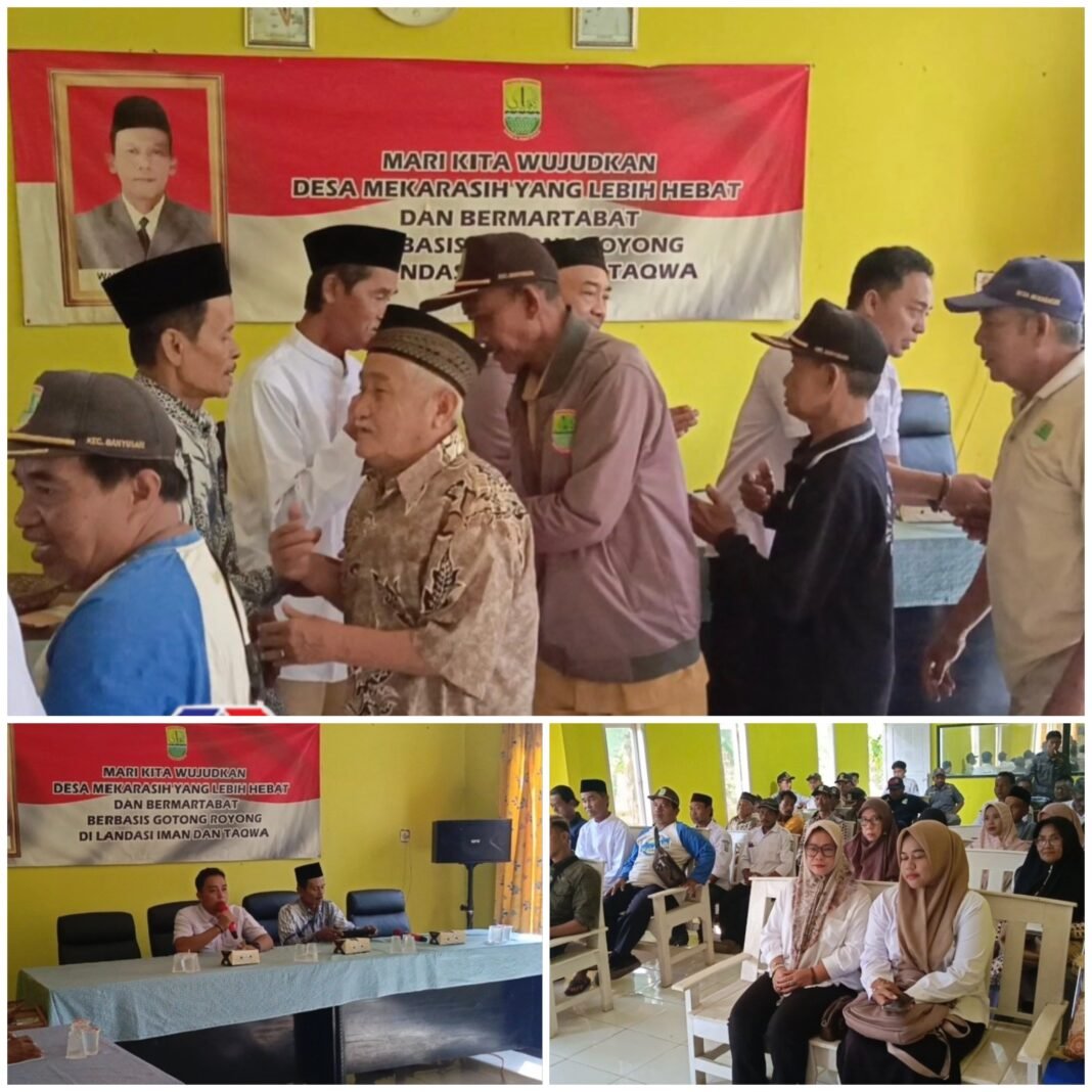 Halal Bihalal Warnai Minggon Desa Pertama Pemdes Mekarsih Usai Idul Fitri 1447 H