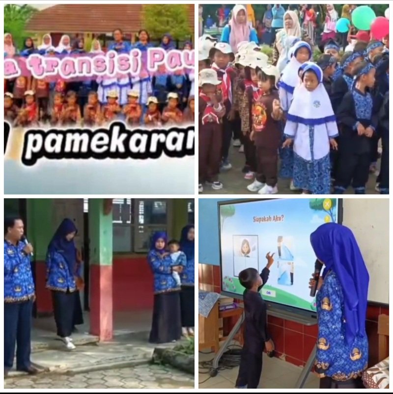 SDN Pamekaran 2 Banyusari Terima Kunjungan PAUD Tarbiyatul Atfal 2 dalam Program Transisi PAUD ke SD