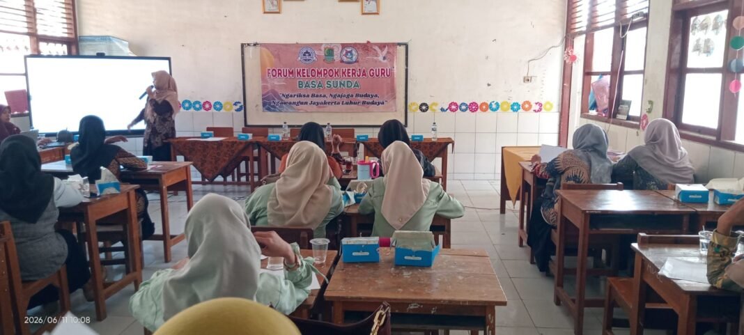 Lestarikan Bahasa Daerah, FKKG Bahasa Sunda Digelar di SDN Jayamakmur 1 Jayakerta