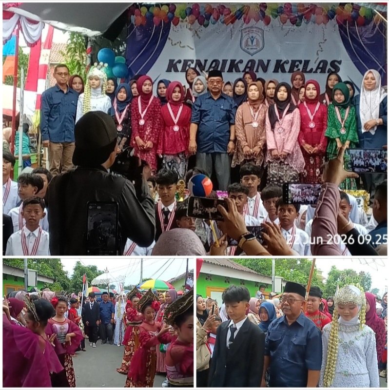 Nuansa Adat Sunda Kental, SDN Gempol Kolot 1 Banyusari Gelar Perpisahan dan Kenaikan Kelas