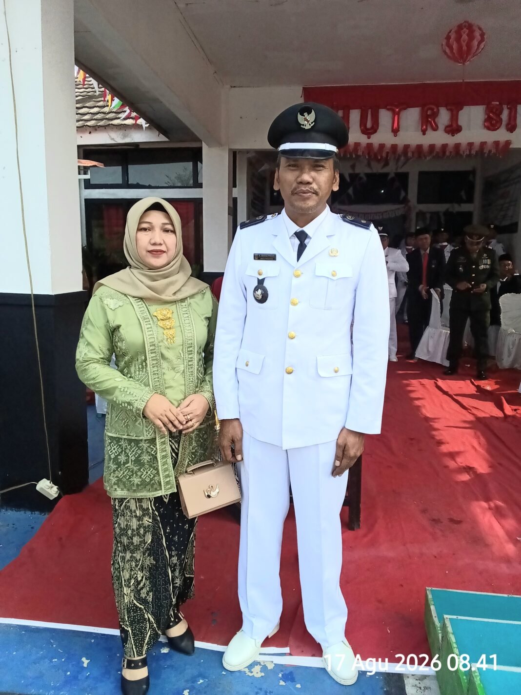 Ketua IKD Banyusari H.Ahmad Holil Apresiasi Kekompakan Para Kepala Desa Hadiri Pengibaran Bendera HUT RI ke-81