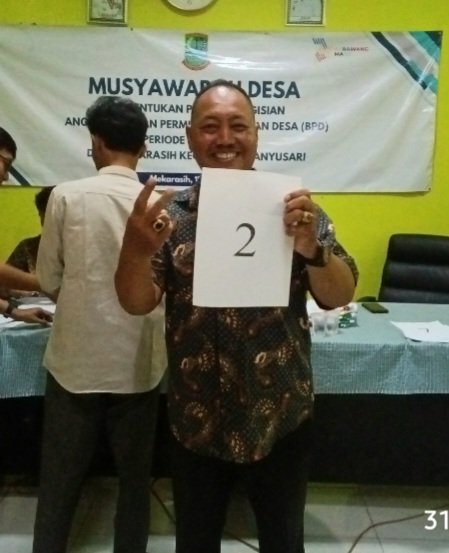 Purnawirawan TNI Sugeng Nomor 2 Siap Guncang Pertarungan BPD Karang Tengah Mekarasih, Tak Gentar Hadapi Siapa Pun Lawannya