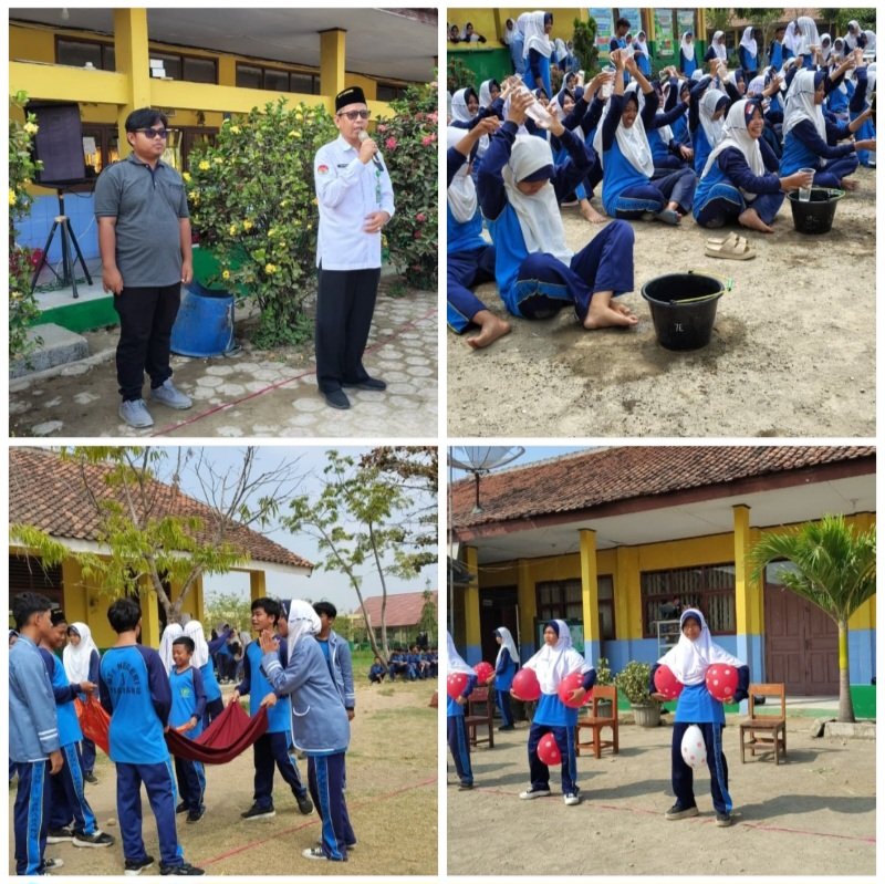 Sehari Usai Pengibaran Bendera, MTsN 1 Karawang Meriahkan HUT RI dengan Berbagai Lomba