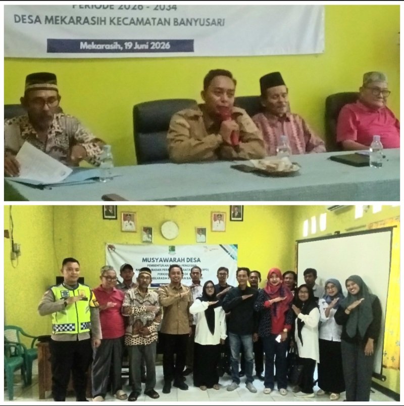 Kades Mekarasih Yasser Arafat Apresiasi BPD, Sukses Bentuk Panitia Pilkades