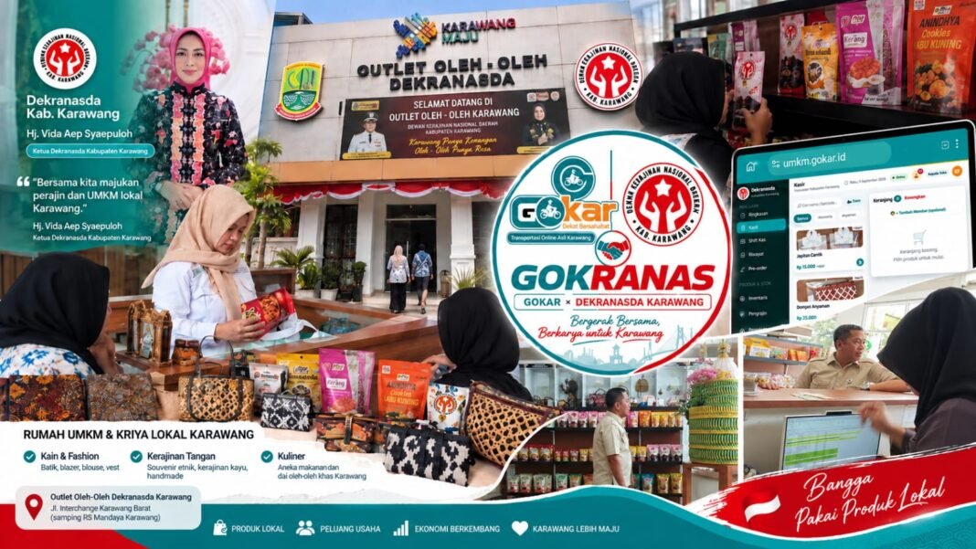 Outlet Dekranasda Karawang Jadi Etalase Produk Lokal, Digitalisasi Perkuat Pemasaran UMKM