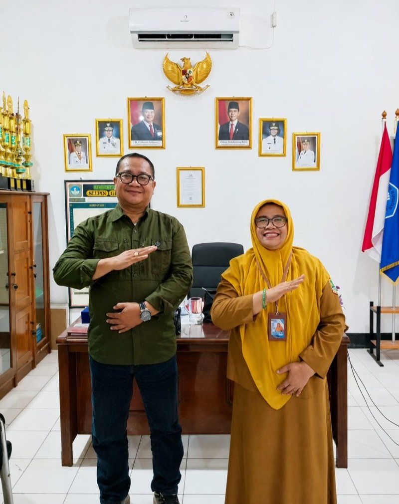 SMPN 1 Karawang Barat dan GOKAR Bahas Potensi Kolaborasi Transportasi