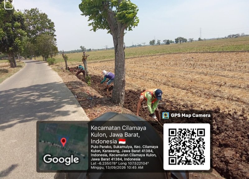 Siapa Pelaksana Proyek Turap Sukamulya Cilamaya Kulon, Papan Informasi Tak Terpasang