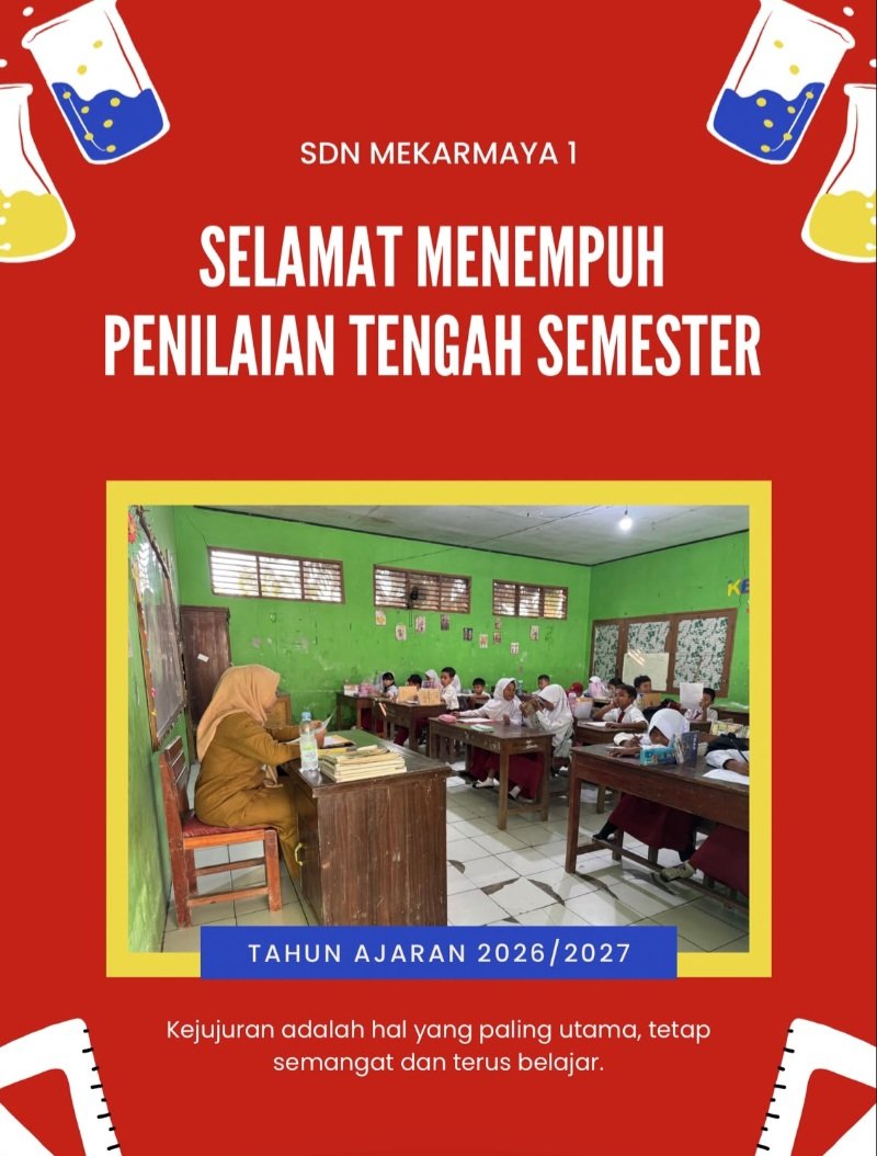 Selamat Menempuh PTS, SDN Mekarmaya 1 Cilamaya Wetan Gelar Penilaian Selama Lima Hari