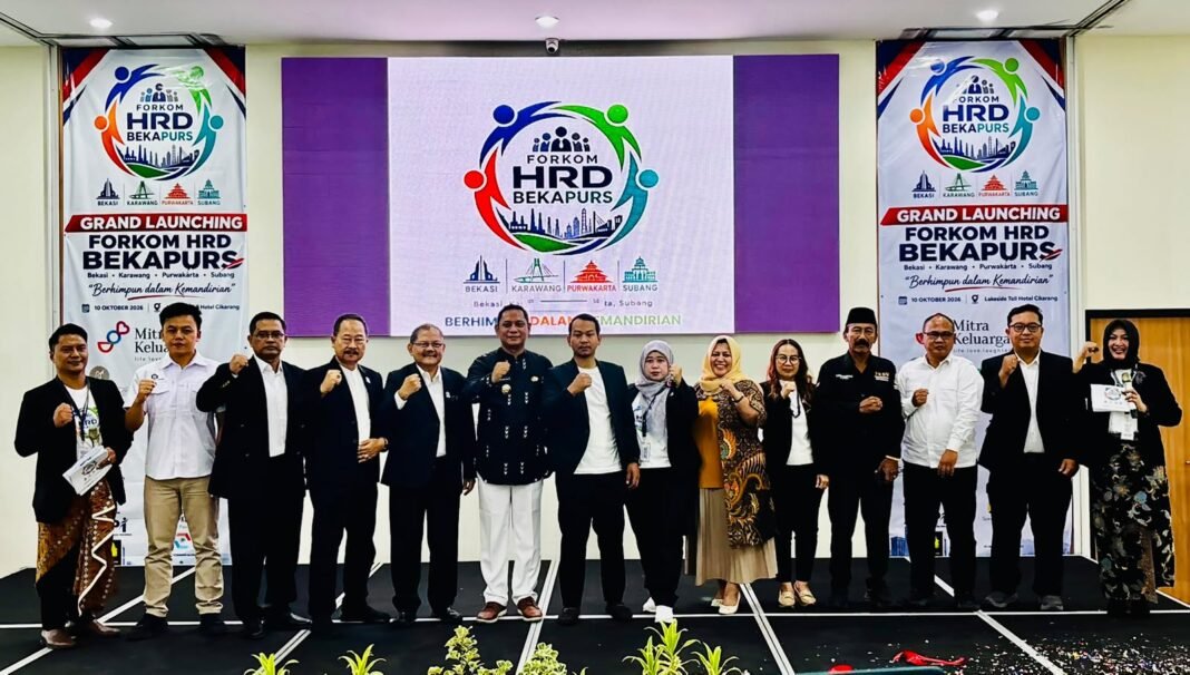 Plt Bupati Bekasi Apresiasi FORKOM HRD BEKAPURS, Dorong Sinergi Pemerintah dan Industri