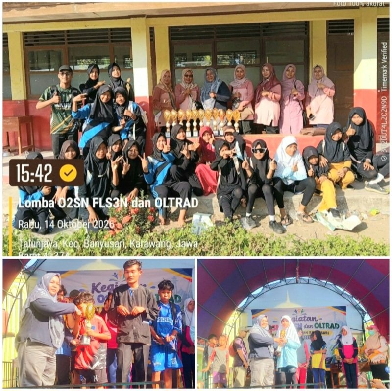 Banjir Prestasi! SDN Cicinde Utara 1 Borong Juara FLS3N, O2SN dan Oltrad Tingkat Banyusari